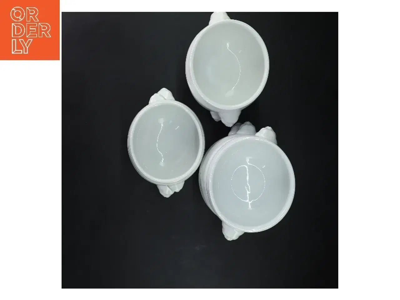 Billede 2 - Hvide suppeskåle fra Pillivuyt (str. 7 styk, ø 11 cm)