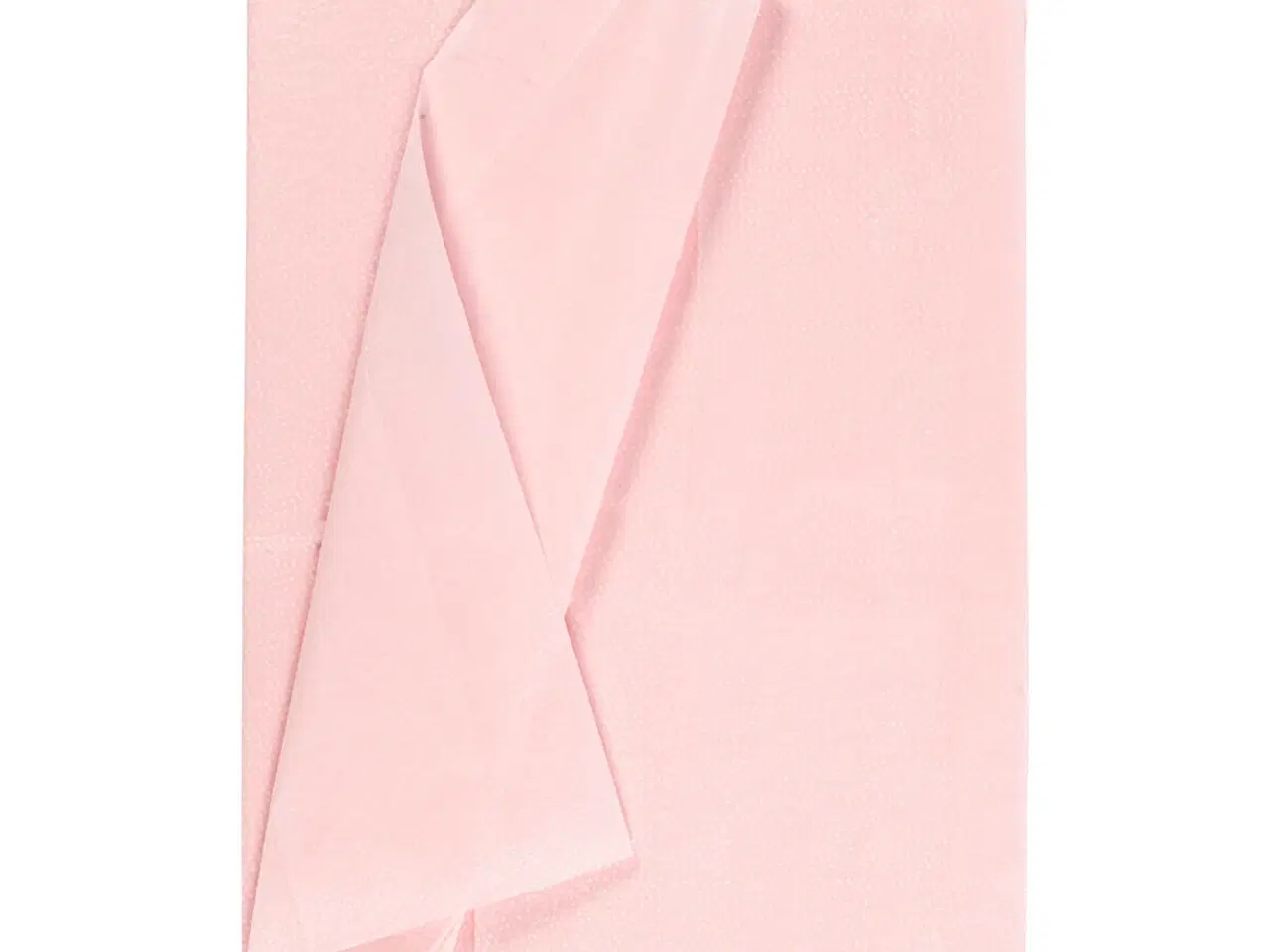 Billede 1 - Lyserødt Silkepapir med Prikker - 6 Ark 50x70 cm