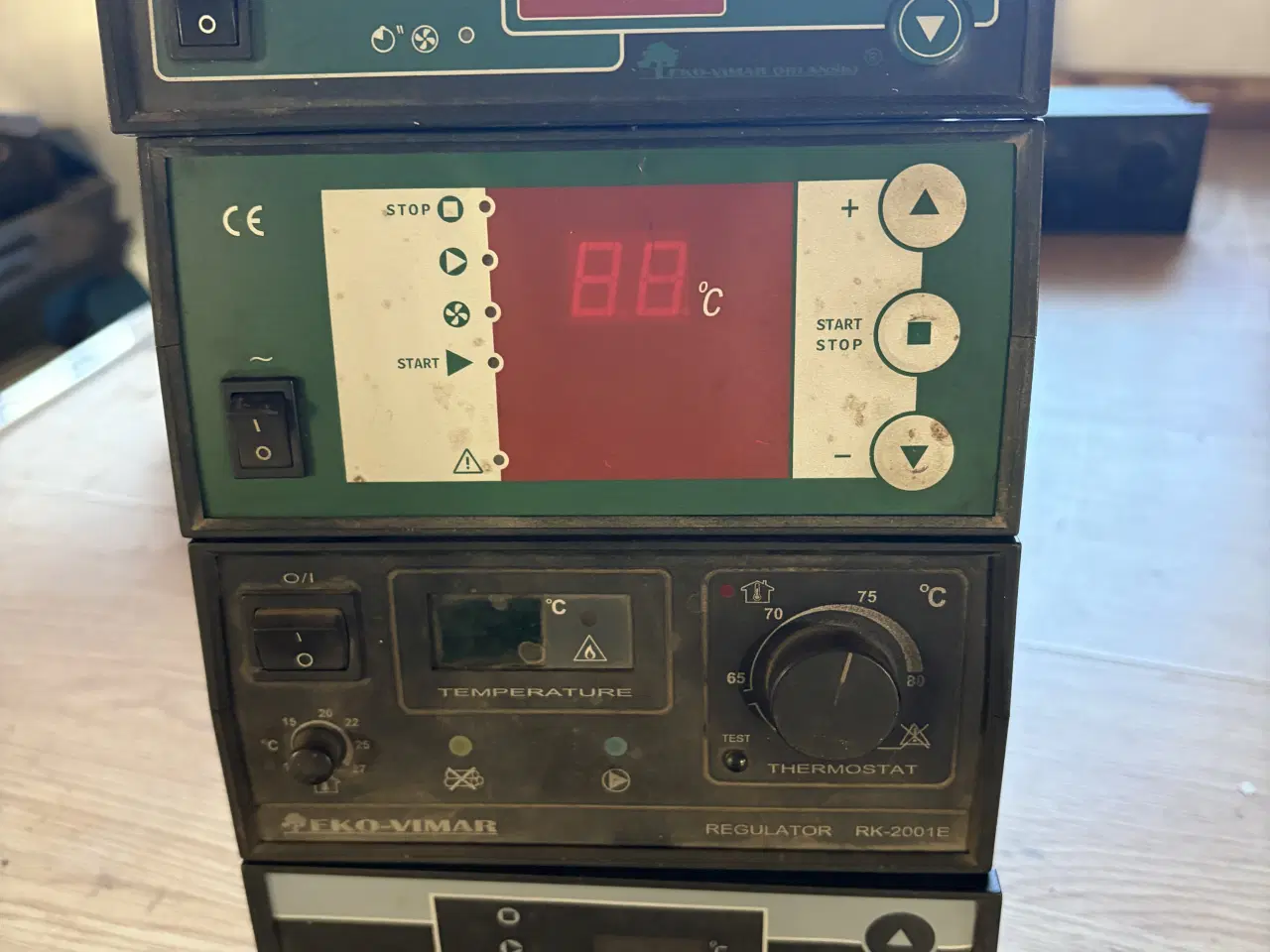 Billede 1 - Orlan fastbrændselsfyr 