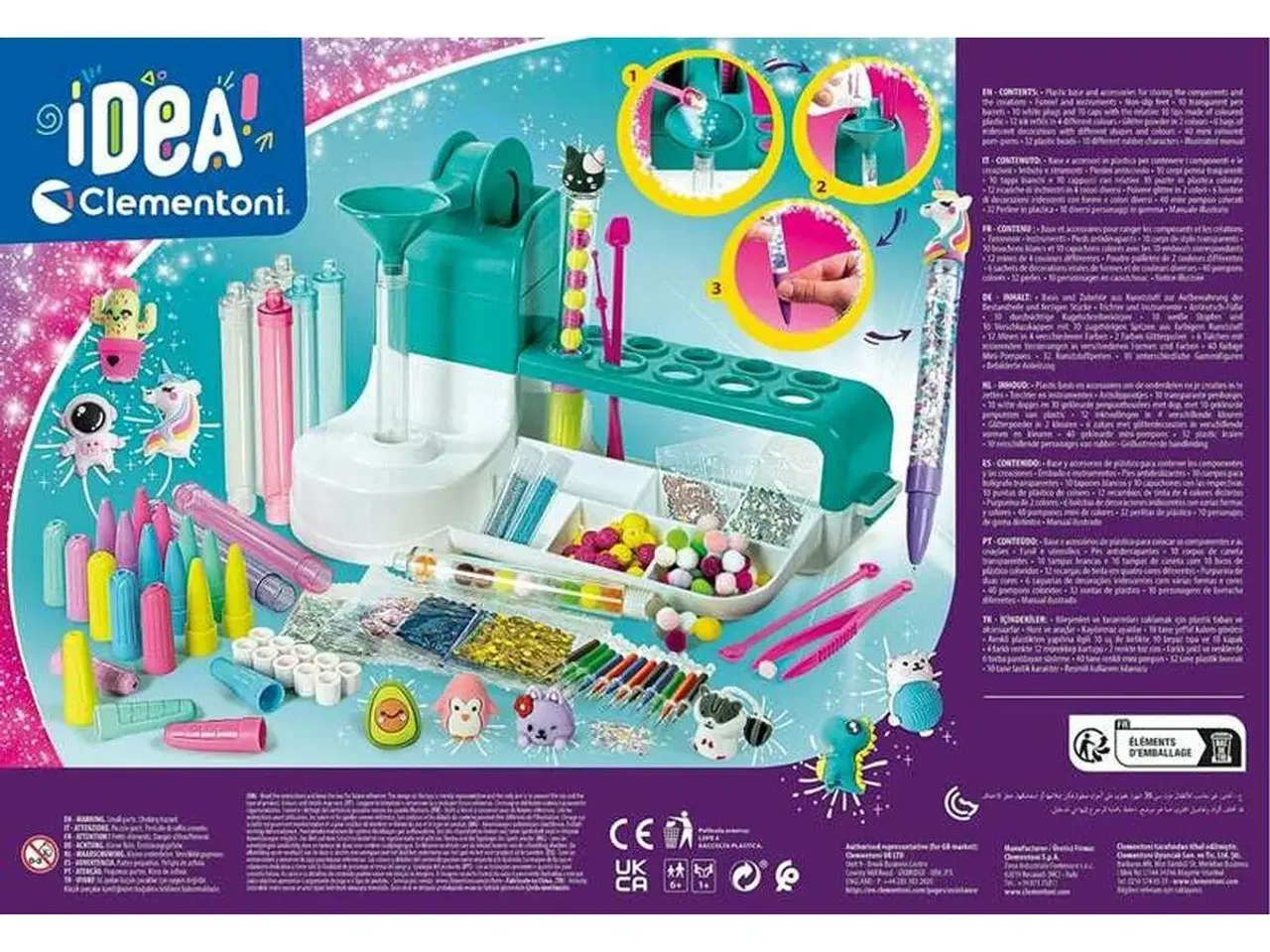 Billede 4 - Kreativt legetøj Clementoni Creative Pen Lab - læringsspil 7+