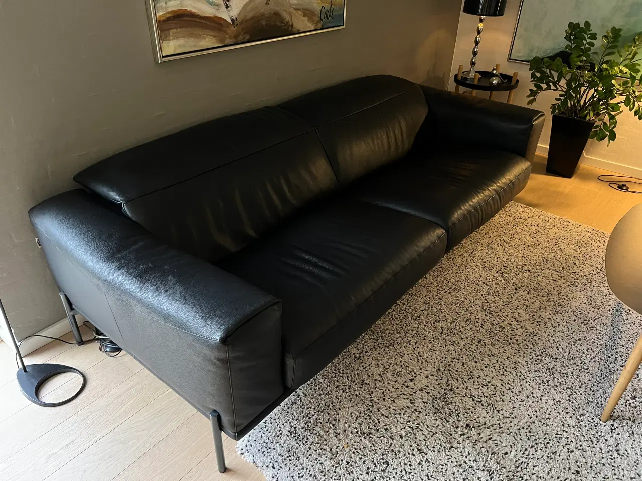 Billede 2 - Lædersofa