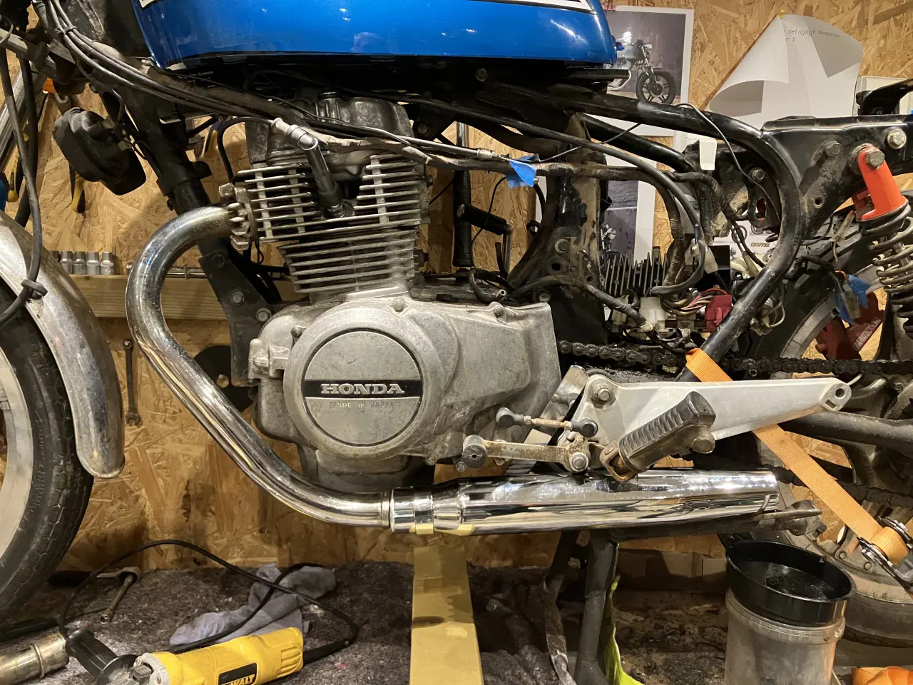 Billede 5 - Honda CB 400 1979 cafe racer projekt