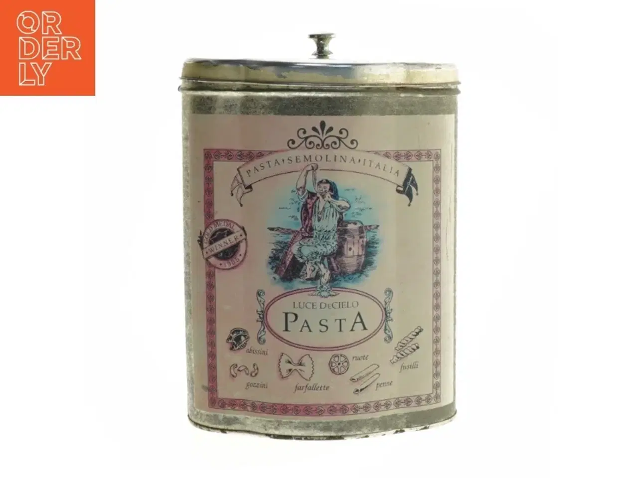Billede 2 - Vintage pasta opbevaringsdåse (str. 20 cm)