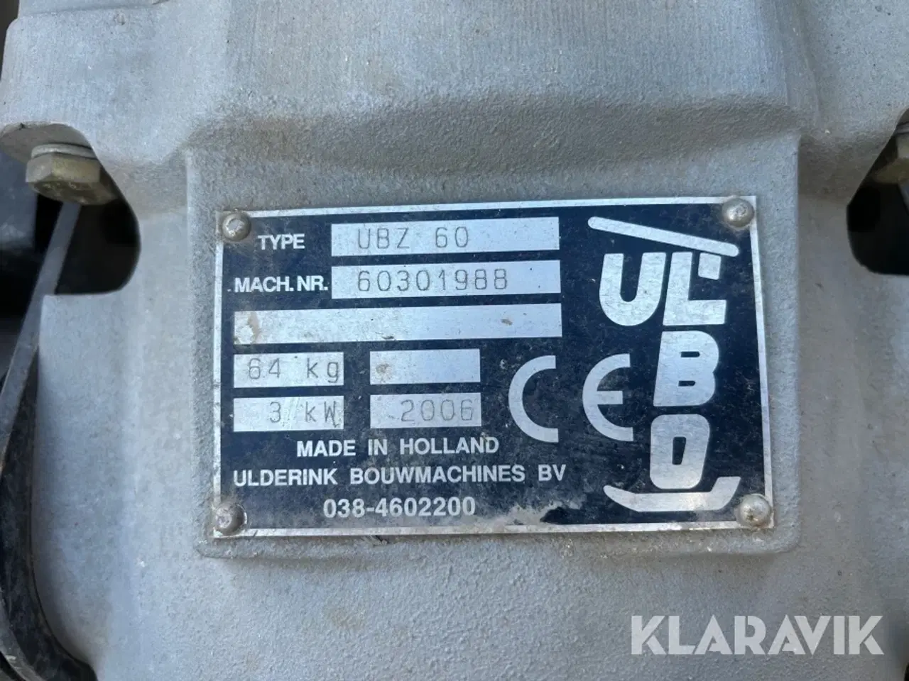 Billede 3 - Jordloppe Ulbo UBZ 60
