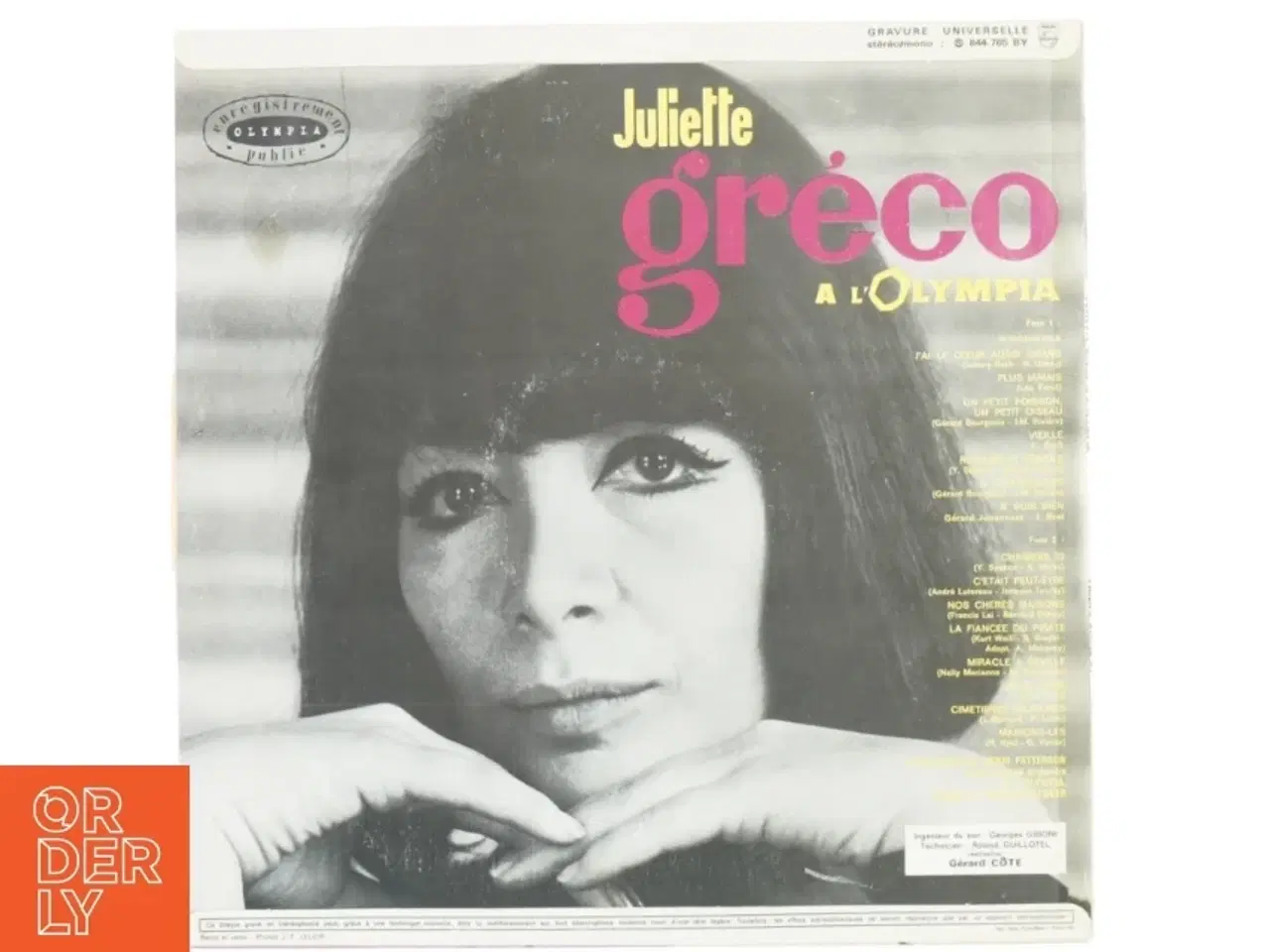 Billede 3 - Juliette Gréco vinylplade fra Philips