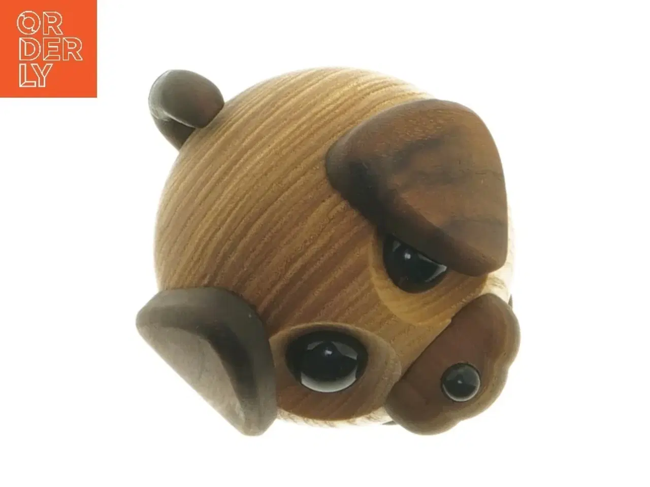 Billede 8 - Dekorativt træfiguras af Buddy hunden fra FableWood (str. 8 cm)