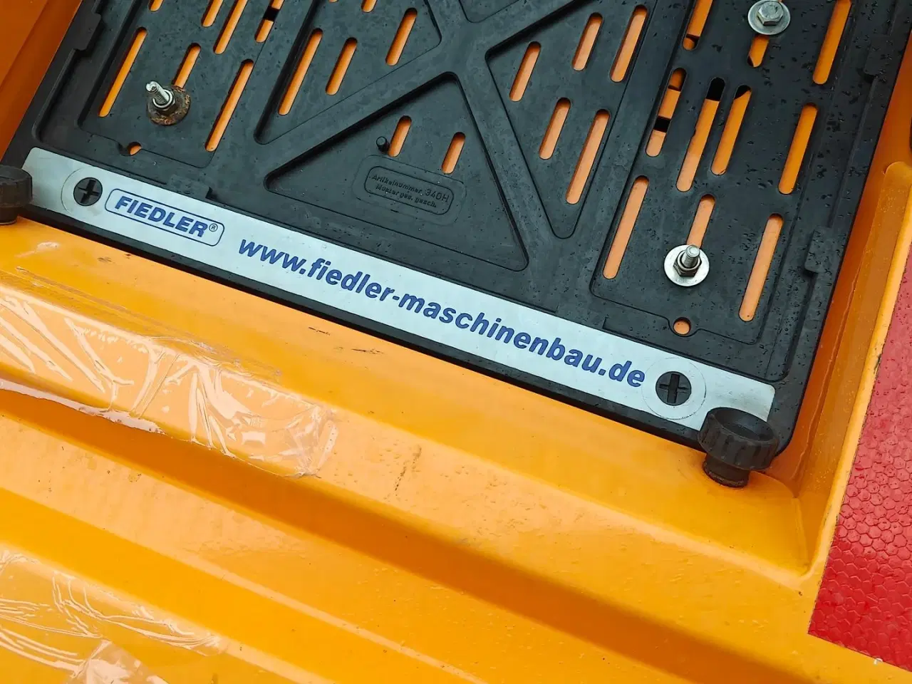 Billede 11 - Fiedler 120 Valseudlægger Kombineret valse / tallerkenspreder