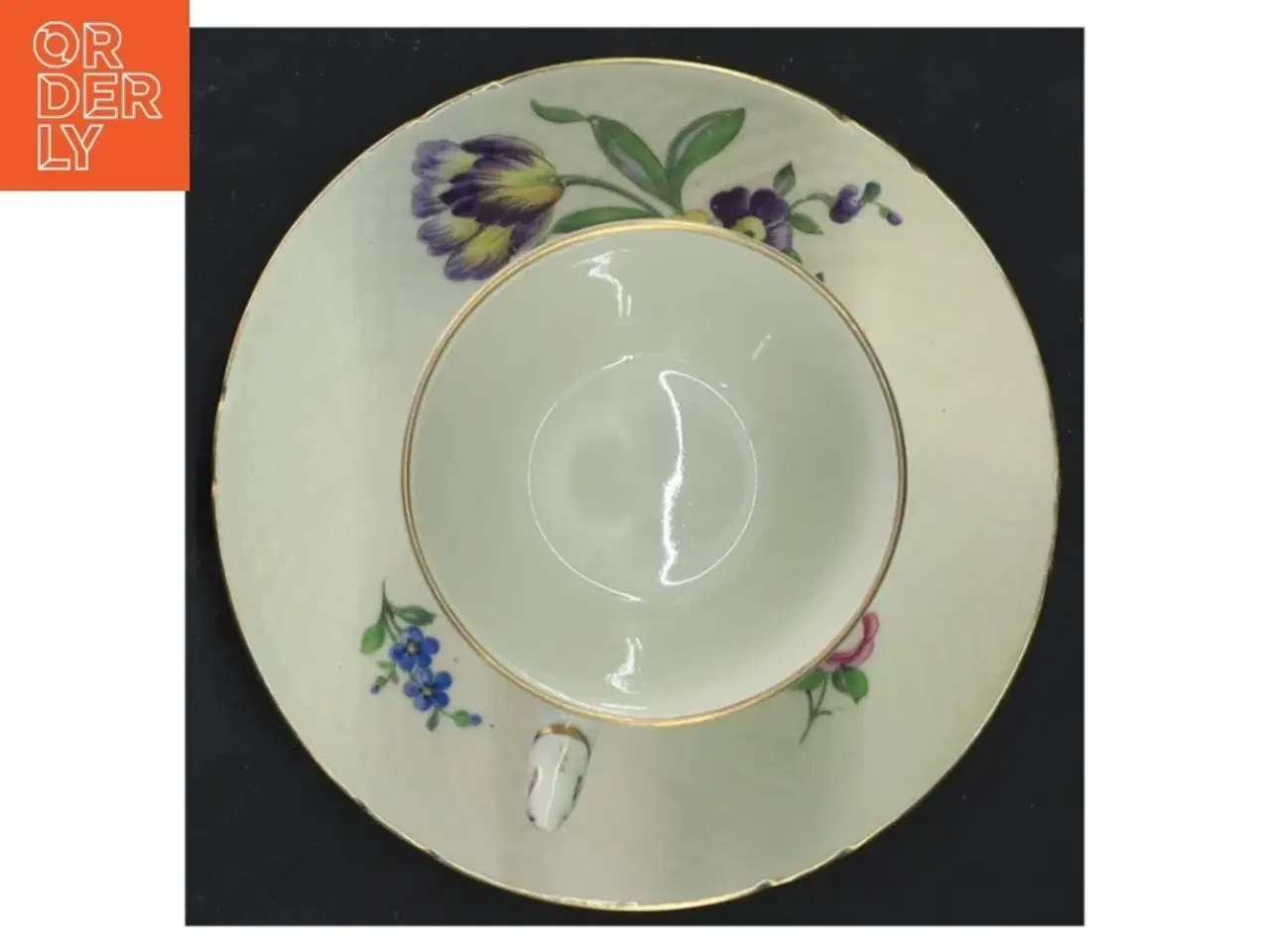 Billede 3 - B&G saksisk blomst kaffekop 102 (str. Ø 13,5&6x9,5 cm)