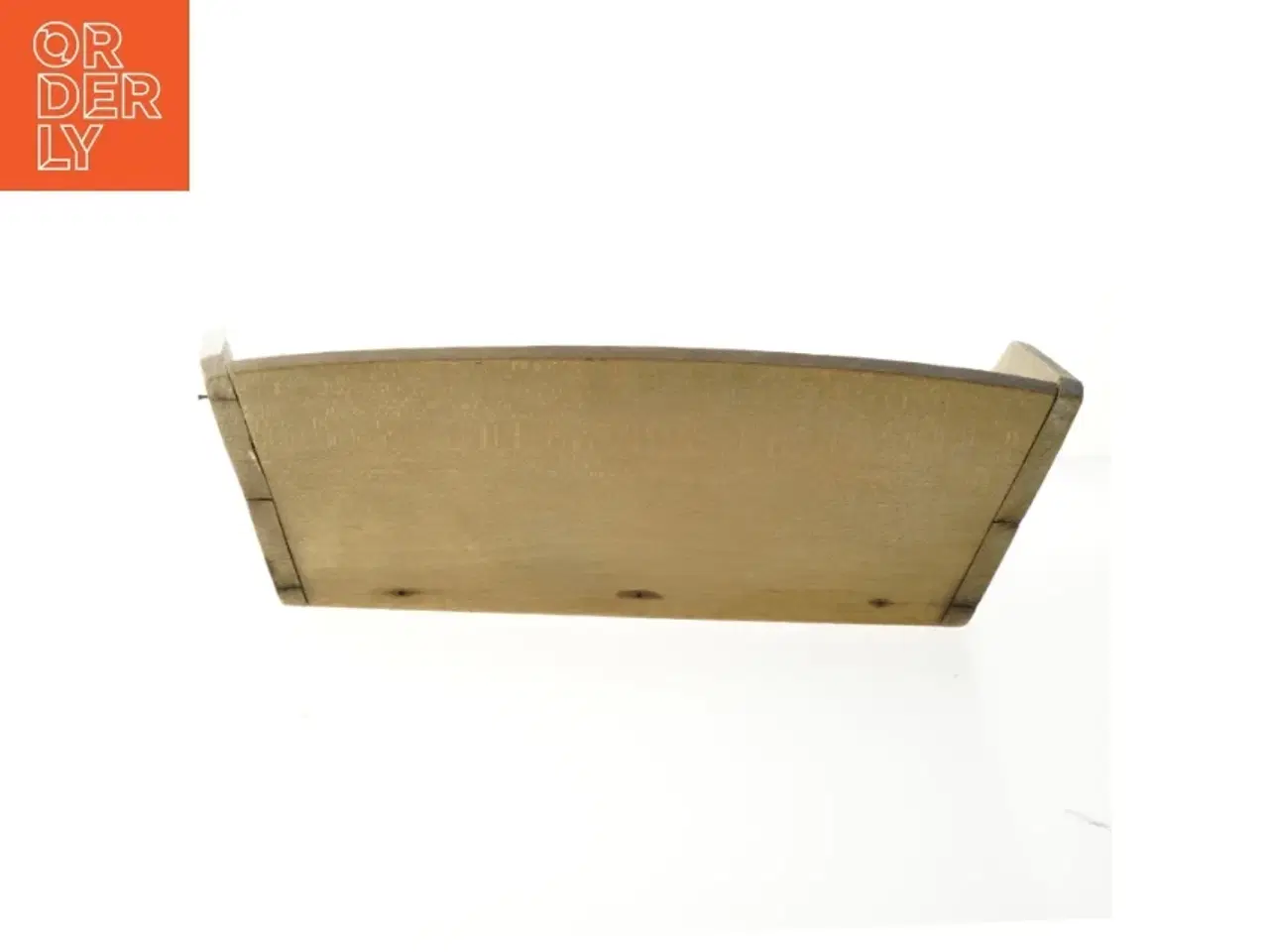 Billede 4 - Træ urte hakkebræt med mezzaluna (str. 36x21 cm)