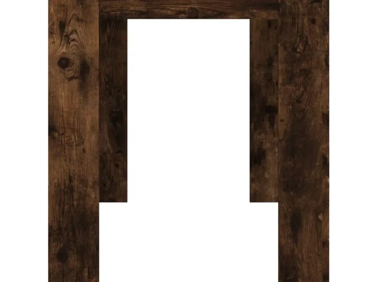 Billede 5 - Spisebord 120x60x76 cm konstrueret træ røget egetræsfarve