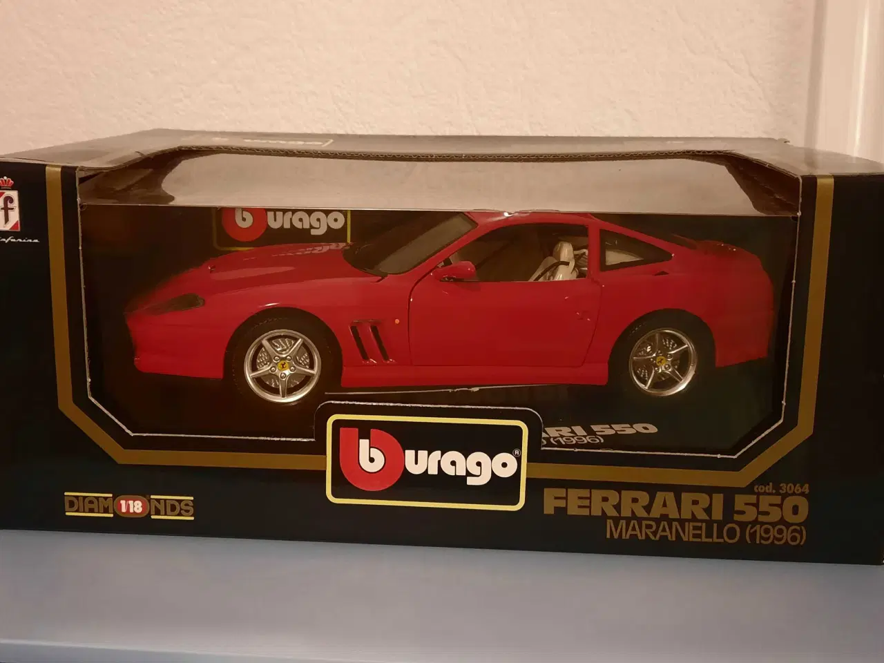 Billede 1 - Burago Ferrari 550 Maranello ( 1996 )