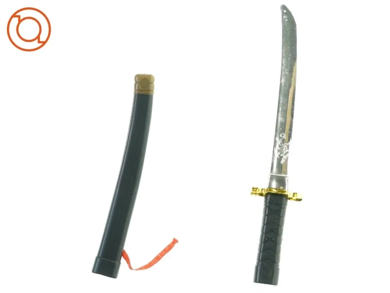 Billede 1 - Legetøjsvåben, samurai sværd (str. 38 x 7 cm)