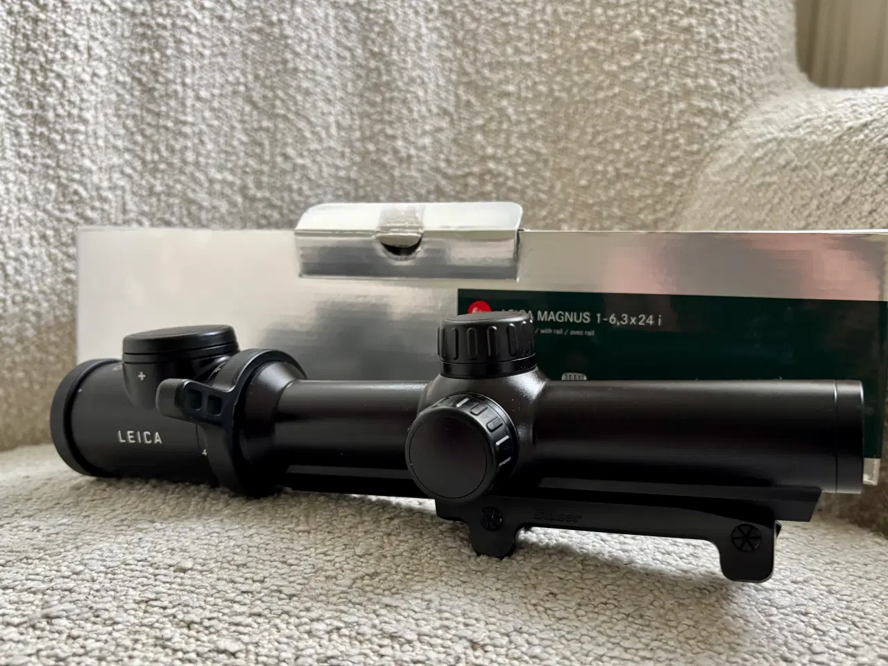 Billede 2 - Leica Magnus 1-6,3x24i kikkert, Blaser montage