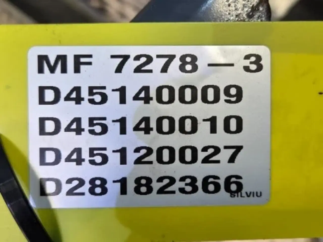 Billede 11 - Massey Ferguson 7278 Gearvælger Konsol 45140009