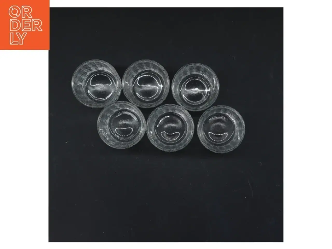 Billede 2 - Sæt med 6 glas (str. 6 styk. ø. 5,5 cm. længde. 6,5 cm)