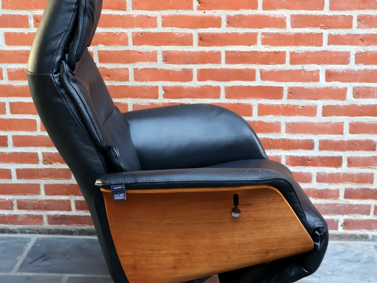Billede 3 - Hjort Knudsen læder læne/liggestol