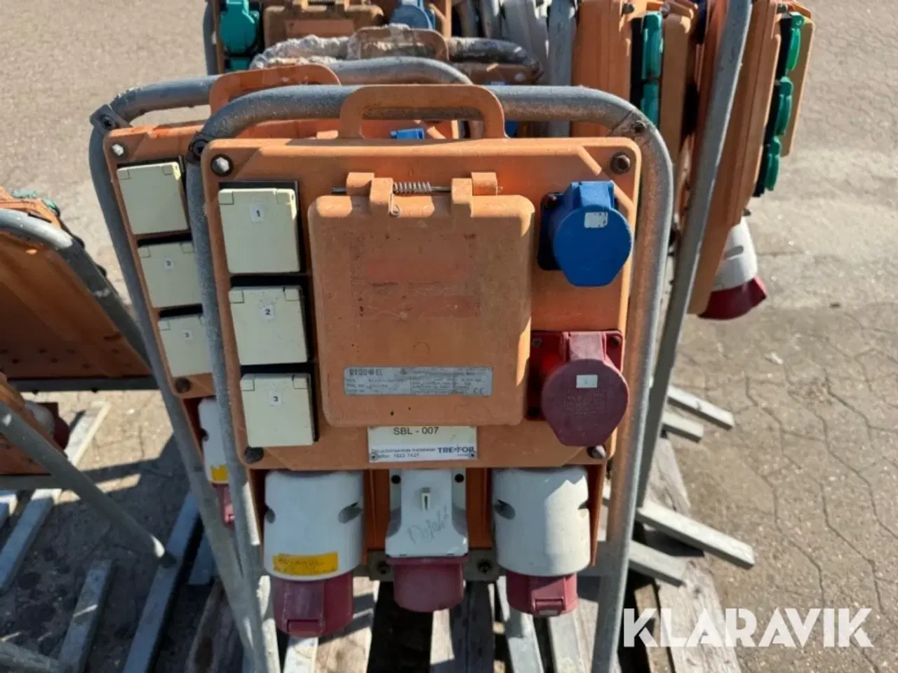 Billede 6 - Byggestrømstavler Bygg El 5074 12 styk