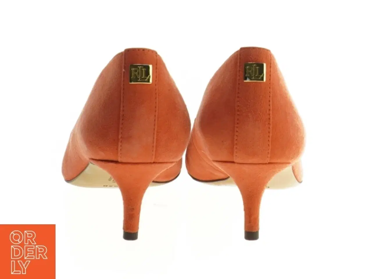 Billede 2 - Ralph Lauren orange stiletter fra Ralph Lauren (str. 37)