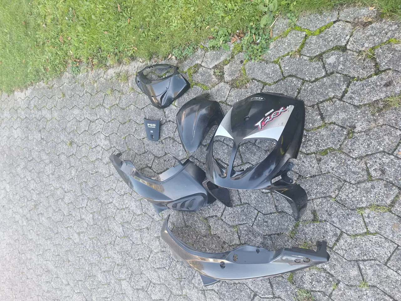 Billede 3 - Originalt skjoldsæt til pgo dr.big,T-tex,tr3