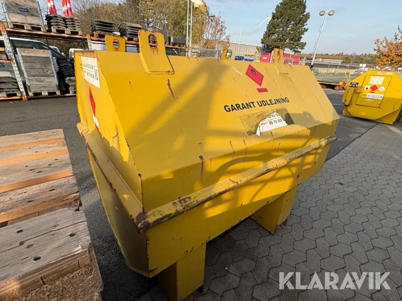 Billede 3 - Dieseltank 1500 liter med pumpe