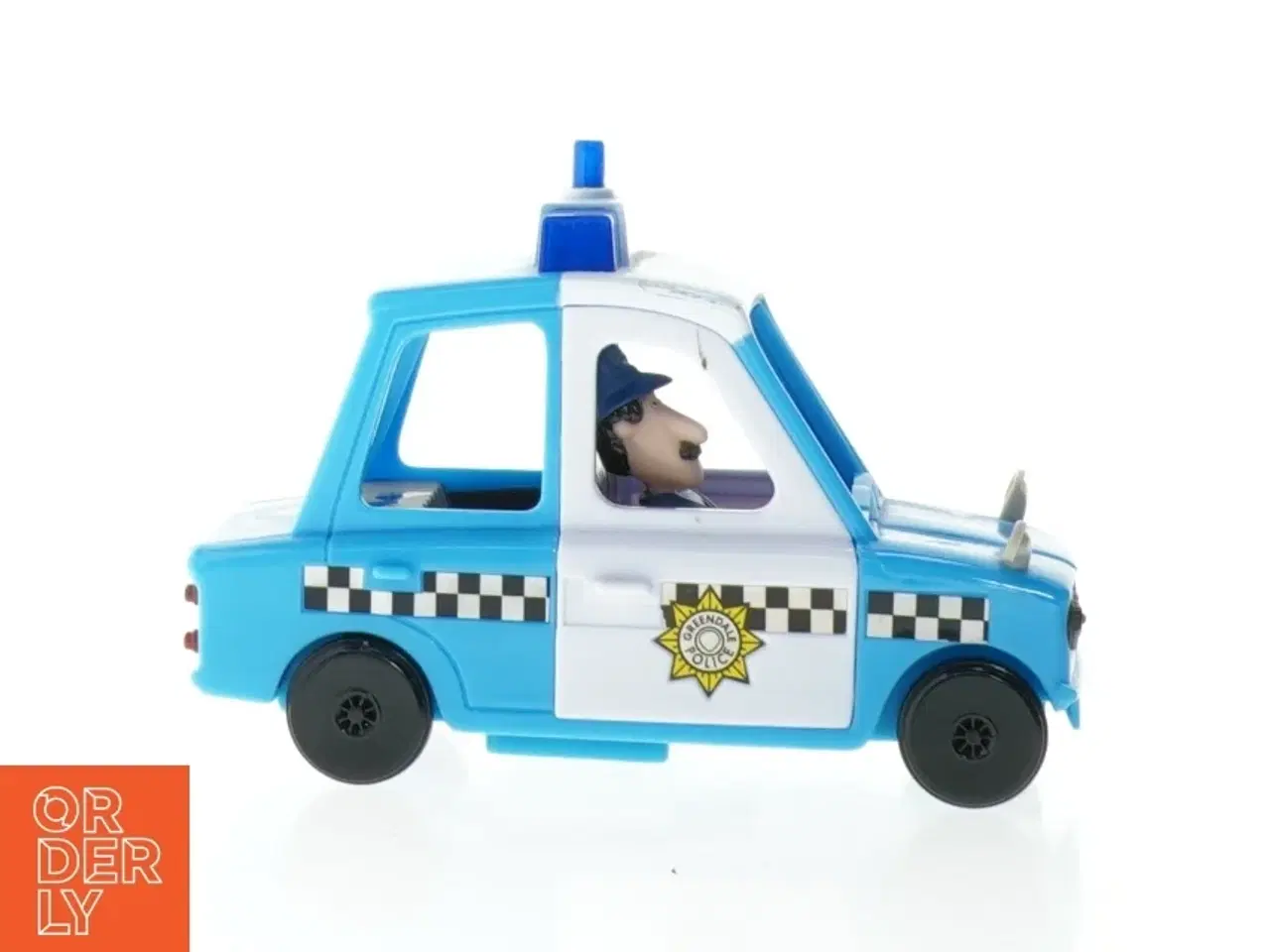Billede 1 - Politi legetøjsbil (str. 14 x 10 cm)