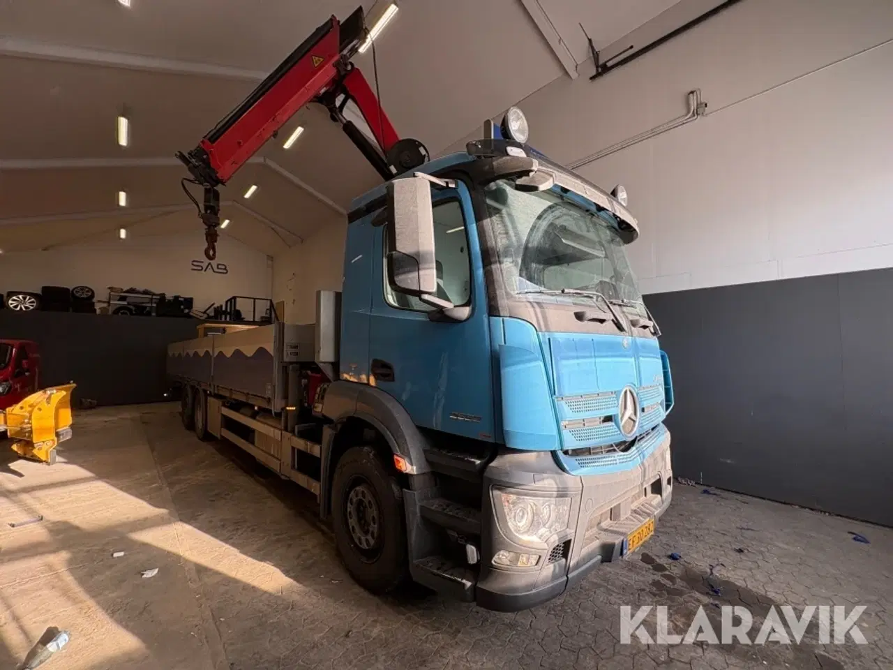 Billede 9 - Kranbil Mercedes-Benz Antos 2532 L 6x2