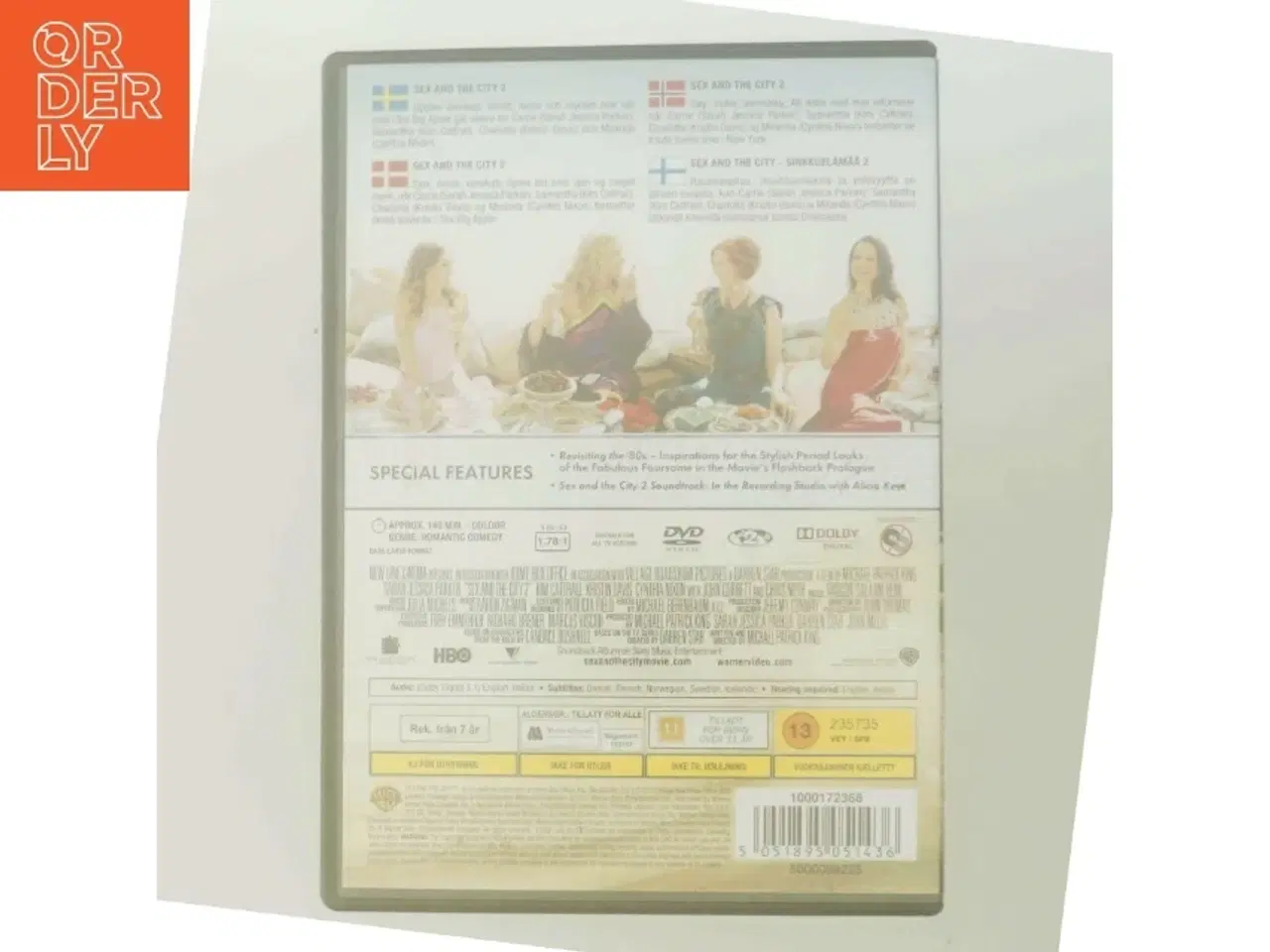 Billede 3 - SEX AND THE CITY 2 med Sarah Jessica Parker (DVD)