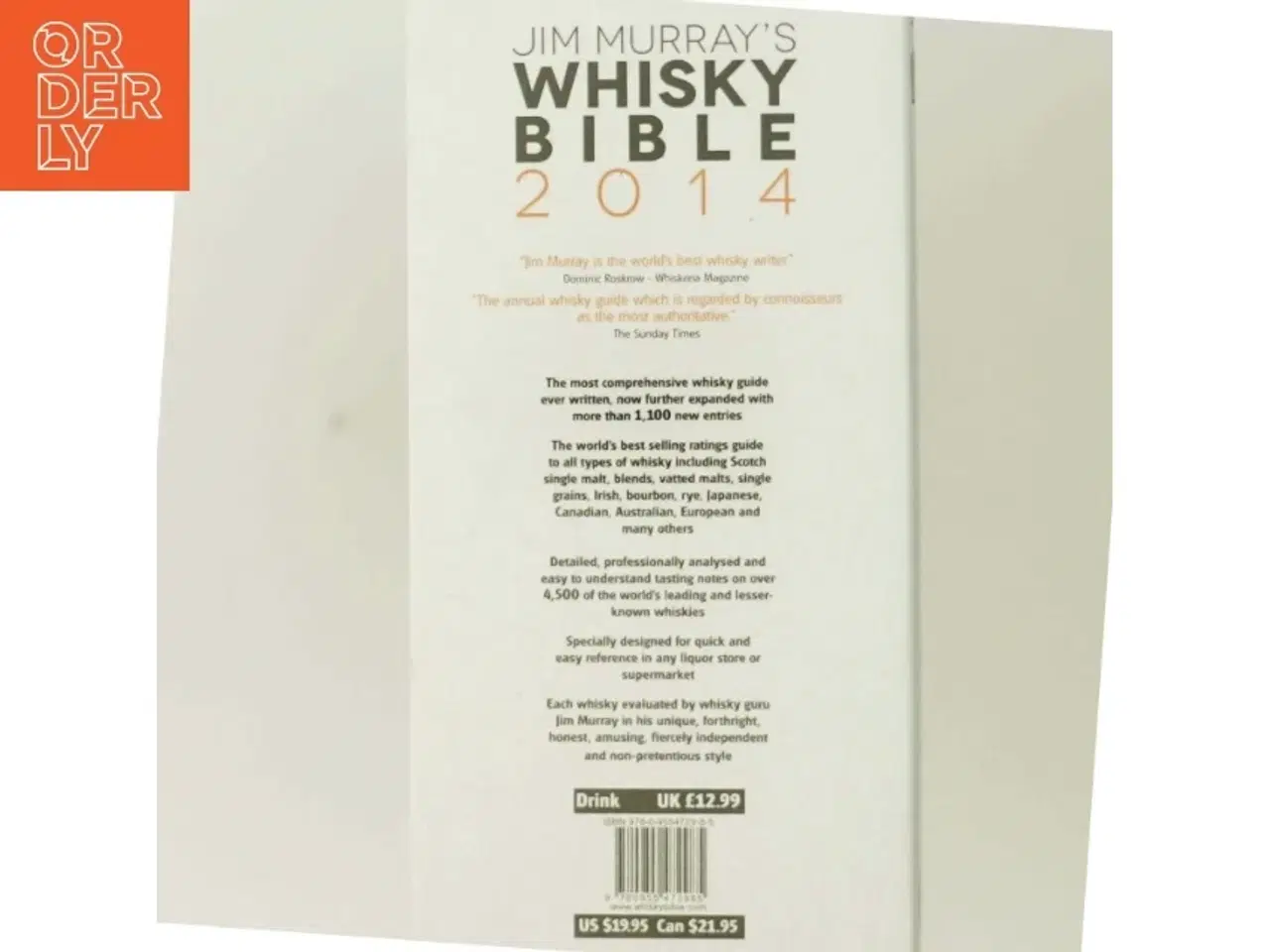 Billede 3 - Jim Murray&#39;s Whisky Bible 2014 af Jim Murray (Bog)