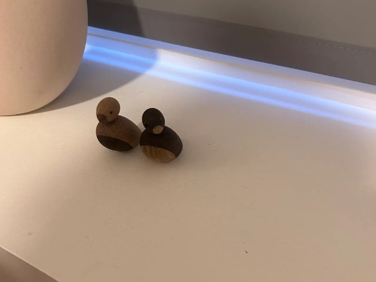 Billede 3 - Kay Bojesen Spurvepar 5,5 cm, Eg/Røget Eg