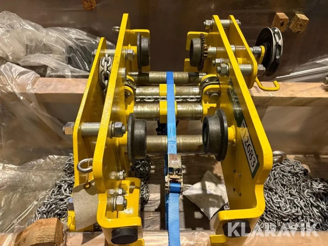 Billede 6 - Løbekat med talje Exo 3 tons - med side og endeforskydning