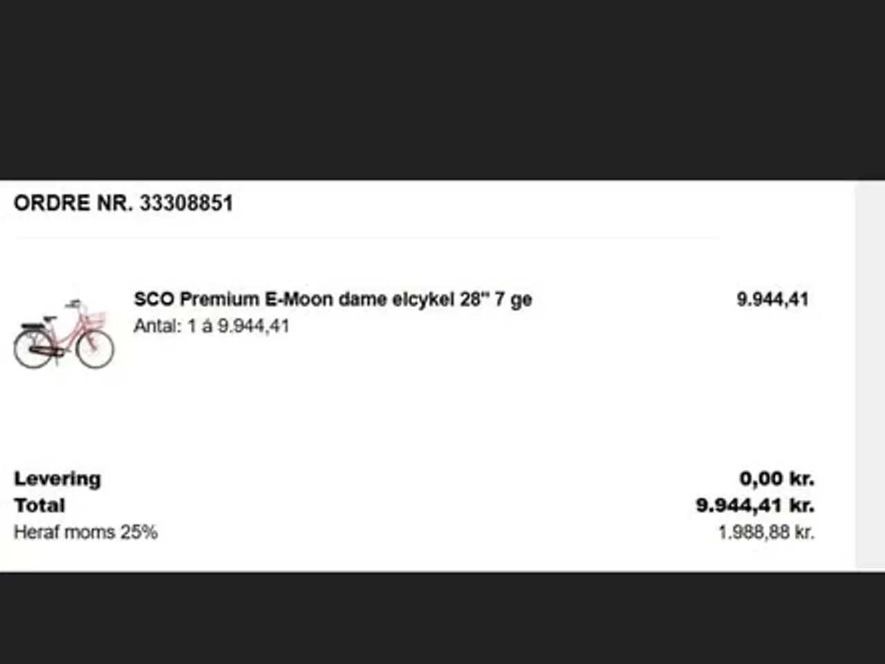 Billede 5 - Dame el cykel