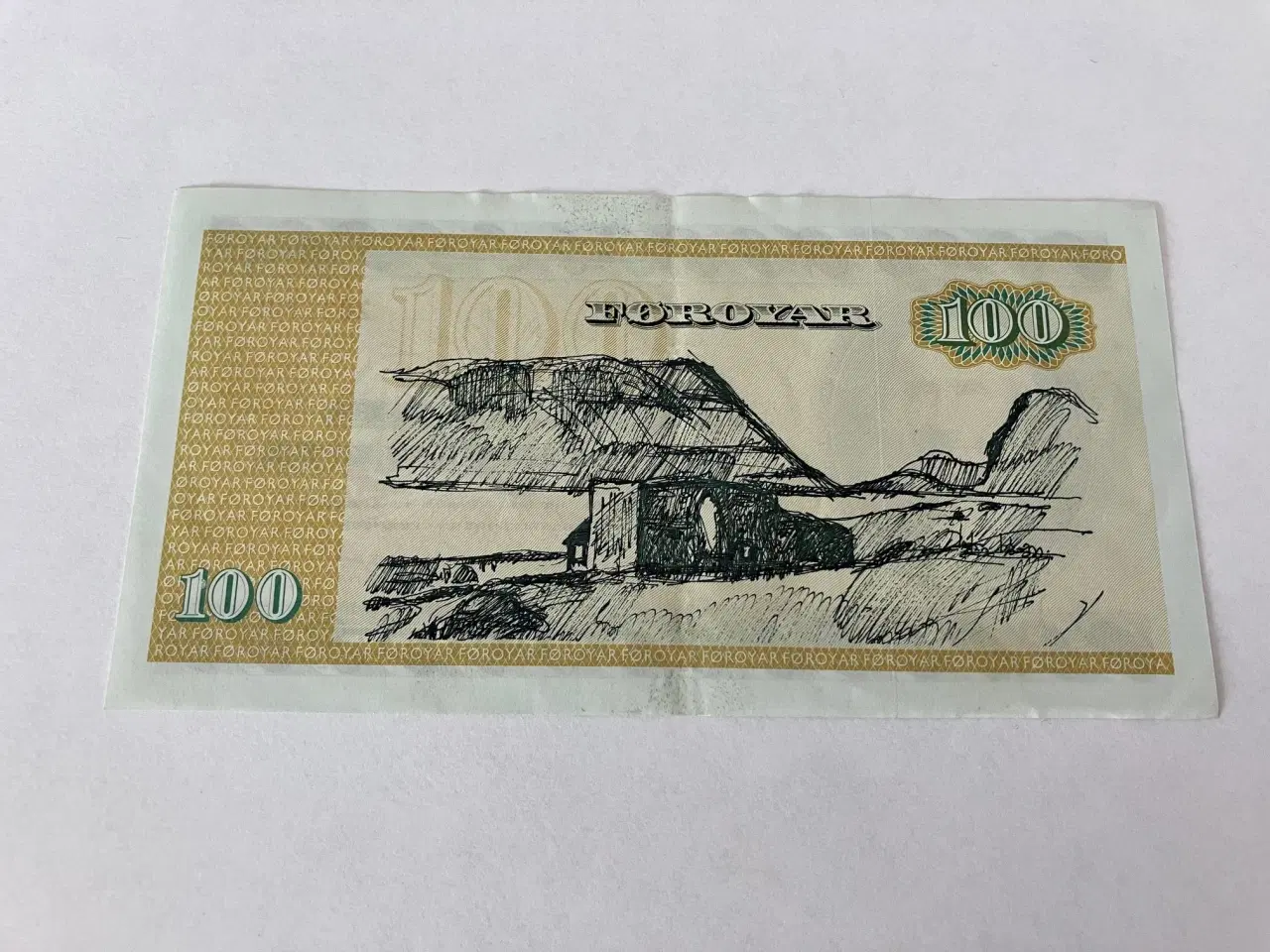 Billede 2 - 100 Kronur Færøerne 1983
