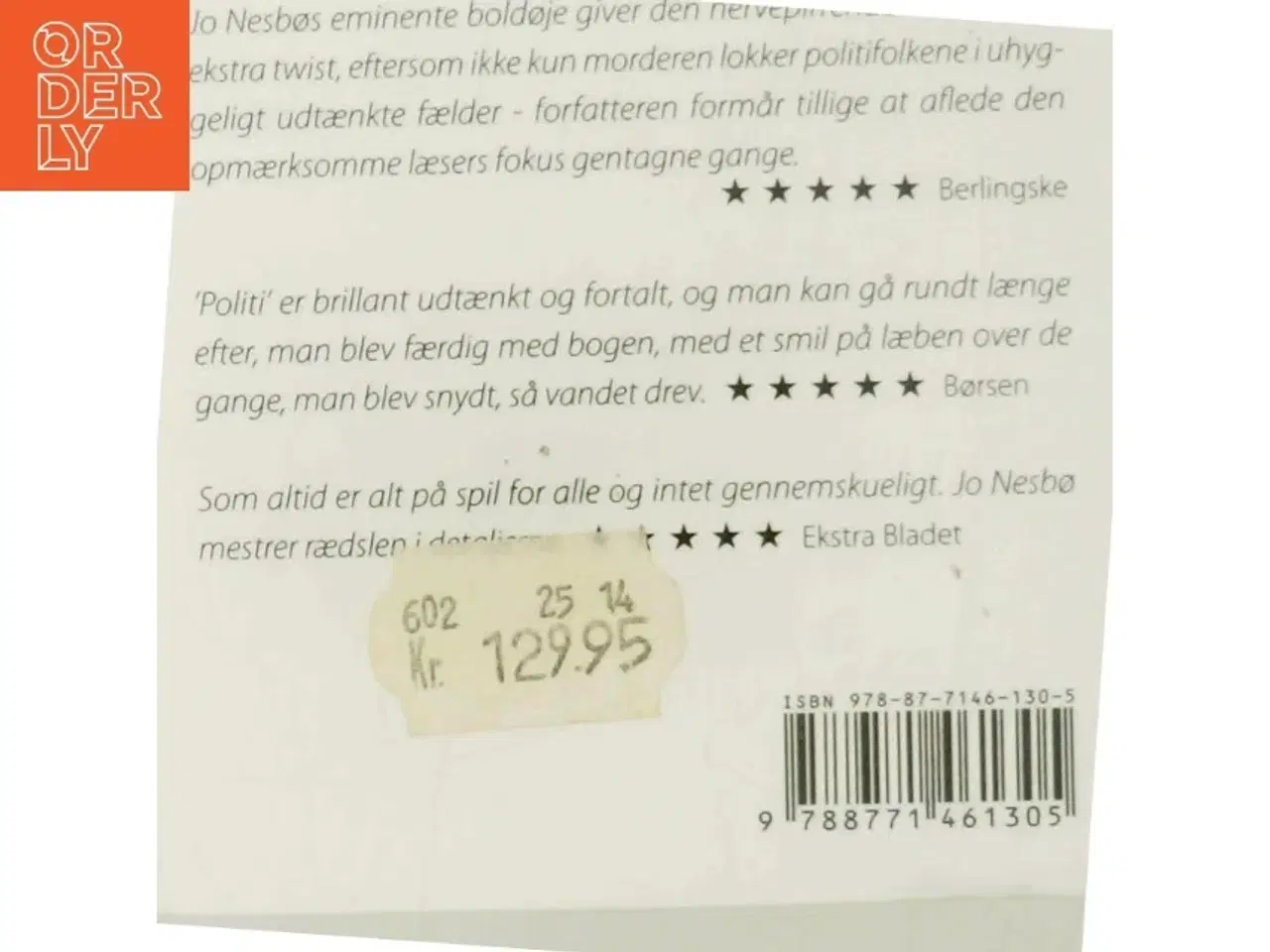 Billede 3 - Politi af Jo Nesbø (Bog)