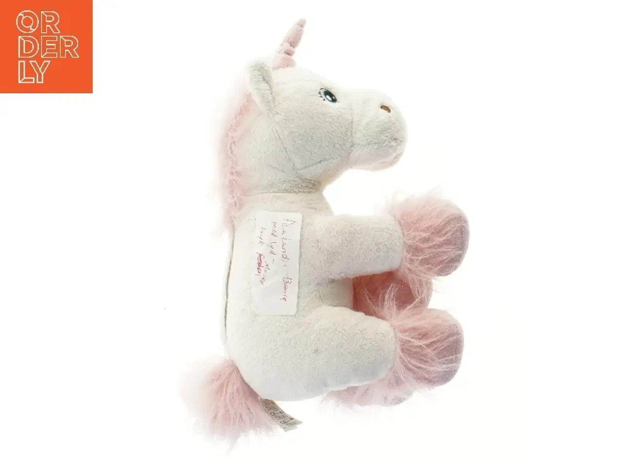 Billede 2 - Plys enhjørning legetøj fra Lalandia med lyd (str. 40 cm)