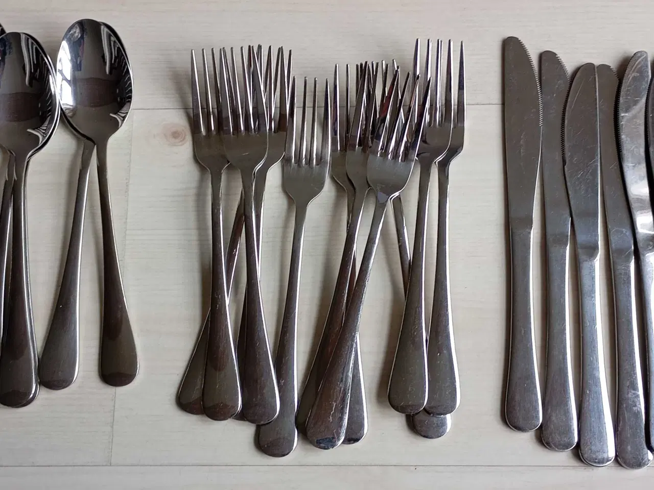 Billede 1 - Blank bestik. Spise bestik