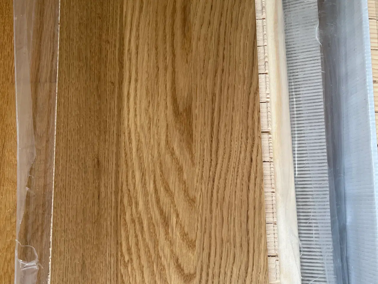 Billede 3 - Parket/klikgulv - eg, matlak. Lidt over 3 m2