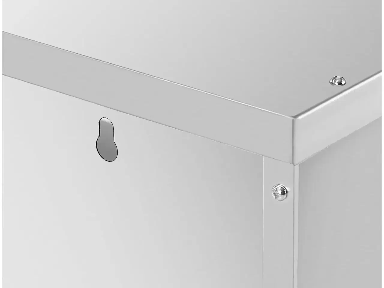 Billede 3 - Vægskab i Rustfrit Stål – 90 x 40 x 50 cm