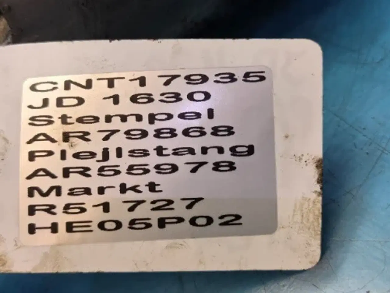 Billede 14 - John Deere 1630 Stempel AR79868