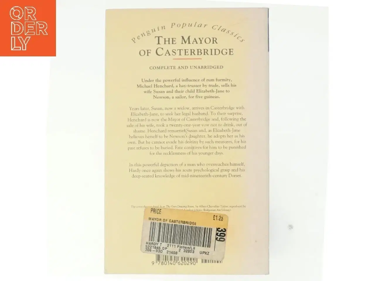 Billede 3 - The Mayor of Casterbridge Novel by Thomas Hardy
