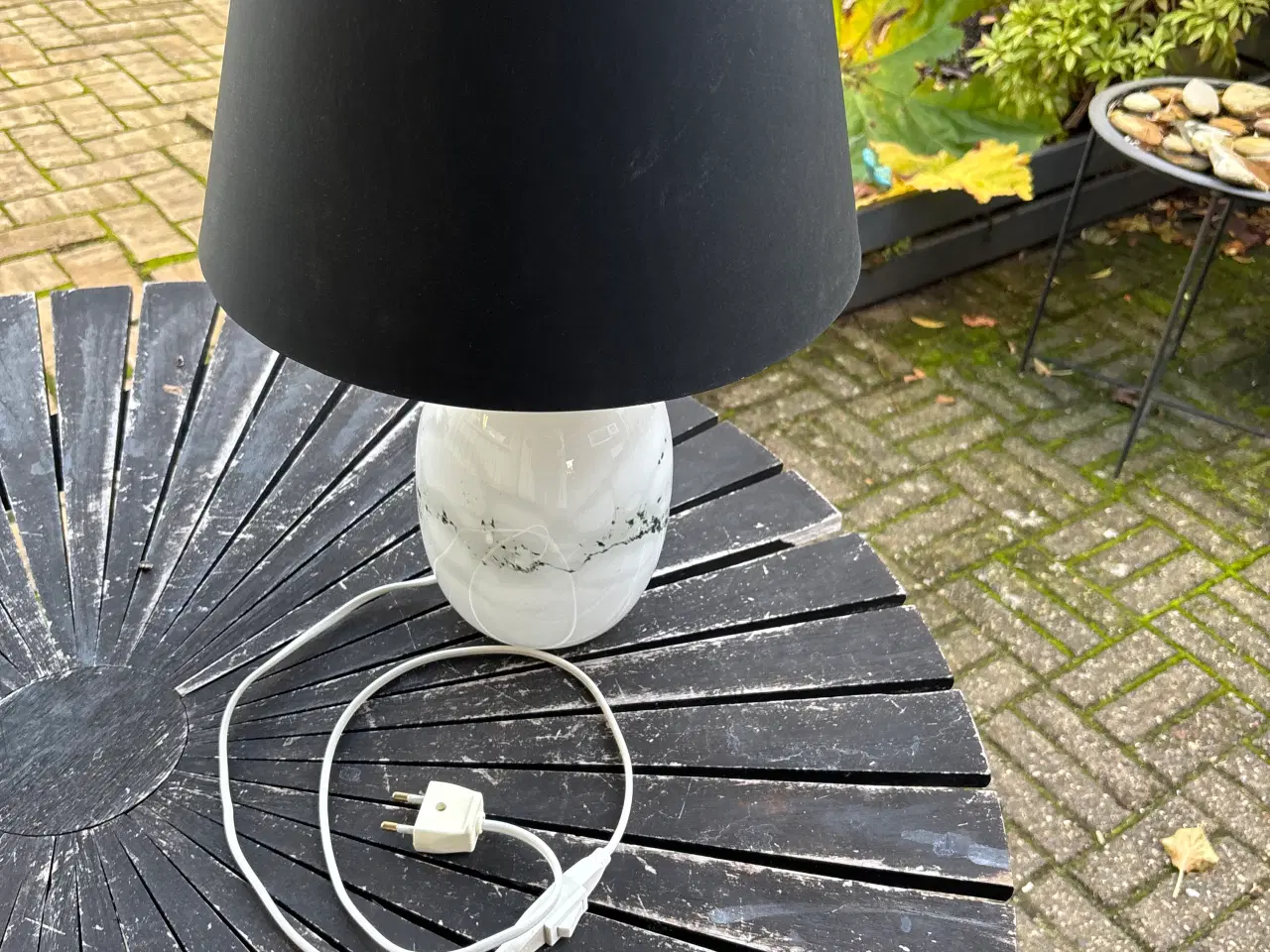 Billede 1 - Holmegaard bordlampe 1 ejer gammel 