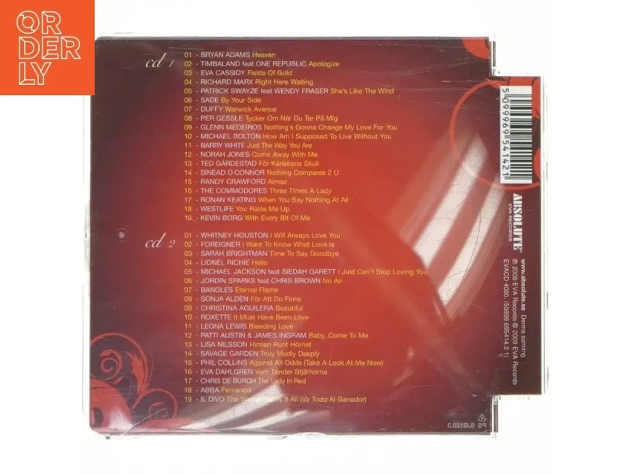 Billede 3 - Absolute Love Songs CD fra Absolute