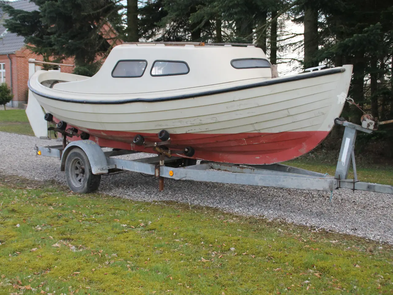 Billede 2 - Fønsjolle, motorbåd 9 fod 8 hk.