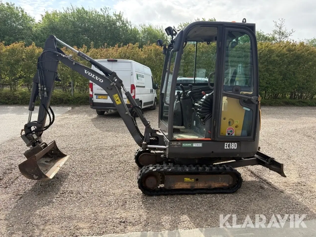 Billede 8 - Minigraver Volvo EC18D