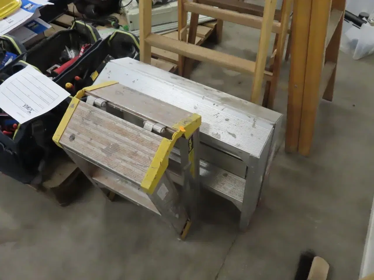 Billede 1 - 2 stk. alu stiger