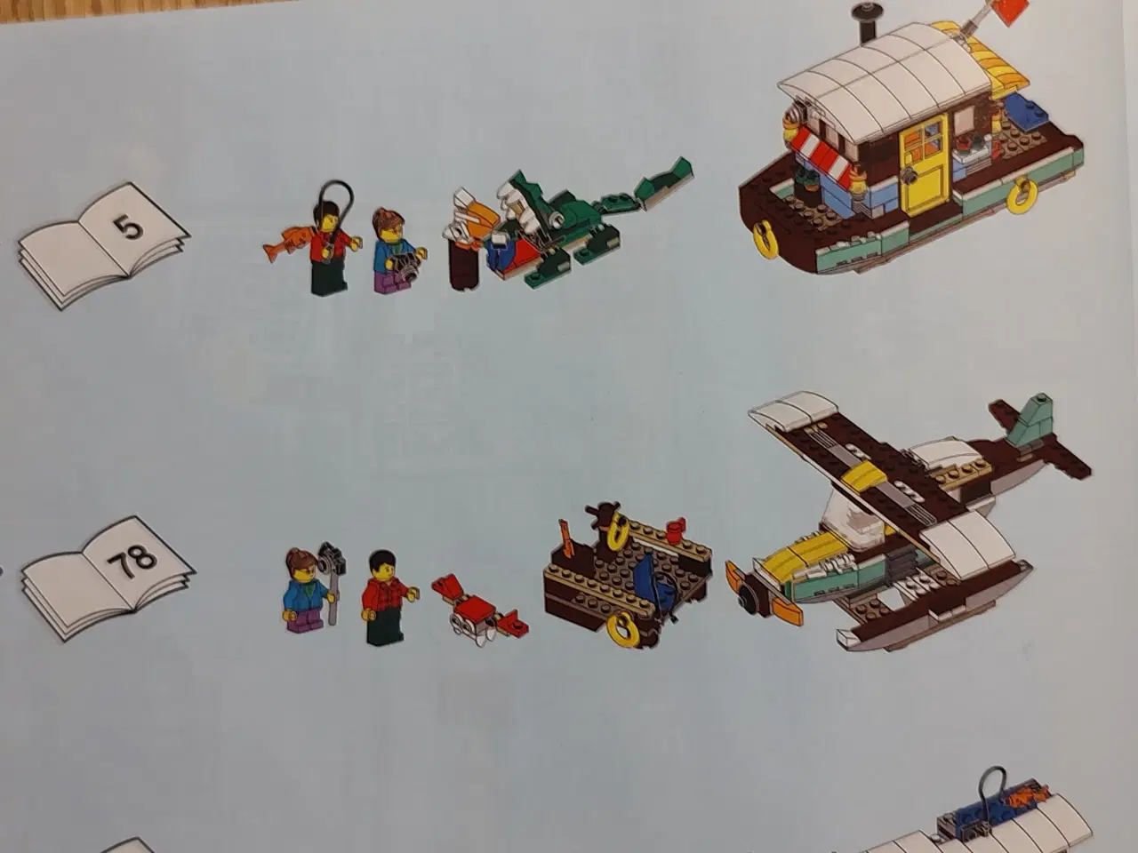 Billede 2 - Lego Creator husbåd