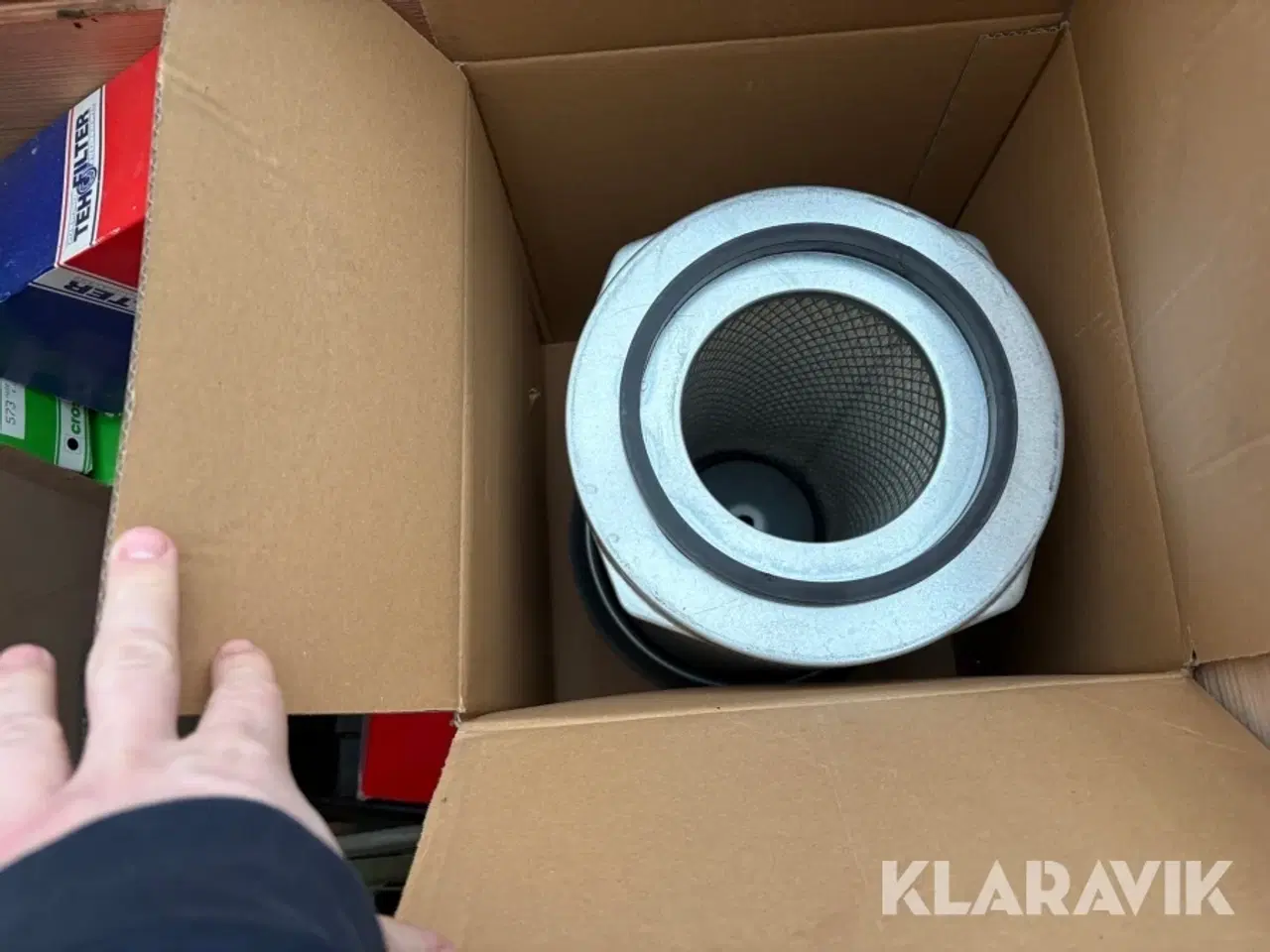 Billede 6 - 4 Paller med assorteret filtre