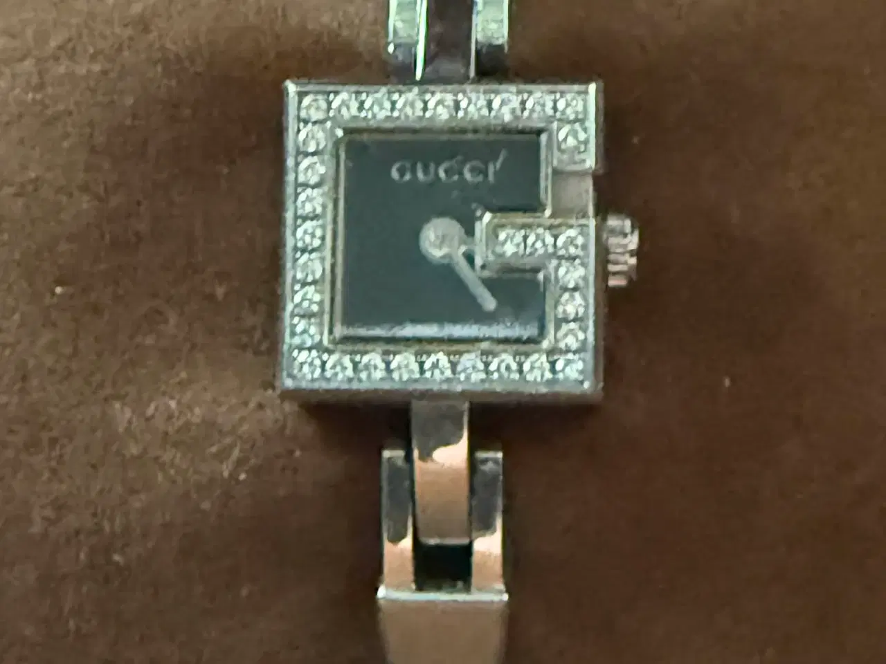 Billede 3 - Super flot Gucci 102G Mini dameur med diamanter