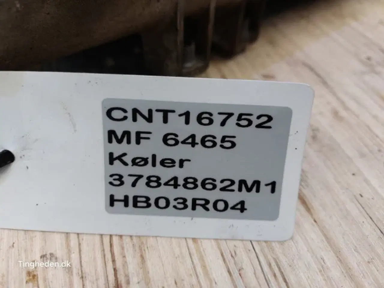 Billede 13 - Massey Ferguson 6465 Køler 3784862M1