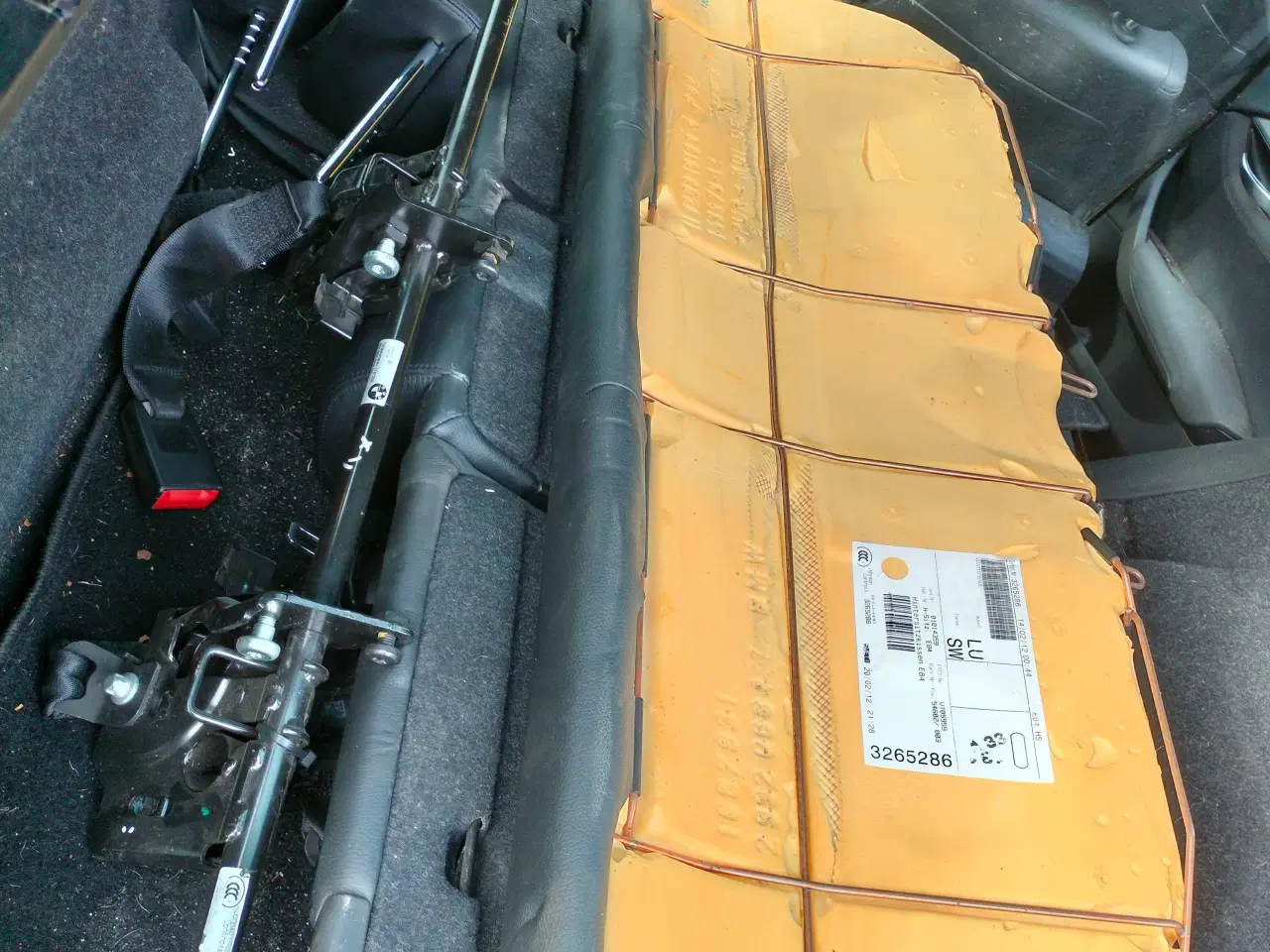 Billede 4 - Komplet bagsæde til bmv x1