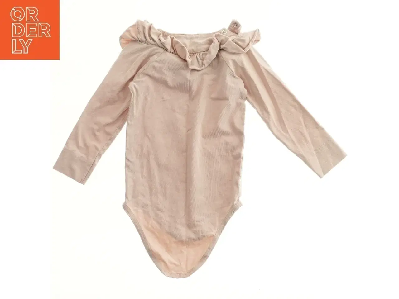 Billede 2 - Langærmet bodystocking med flæser fra MarMar (str. 80)